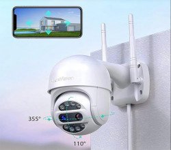 AI inteligentna WiFi PTZ kamera