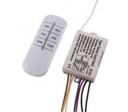 Prekidač sa daljinskim 4 x 1000W