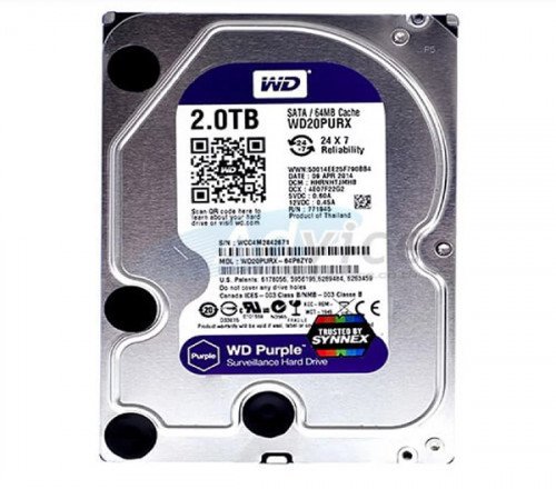 HDD 4 TB WESTERN DIGITAL PURPLE