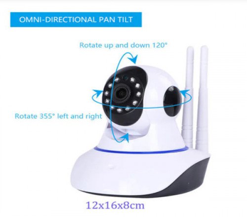 Kamera WiFi / LAN WIRELESS HD IP Kamera sa SD slotom