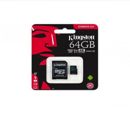 KINGSTON UHS-IU3 MICROSDXC 64GB adapter