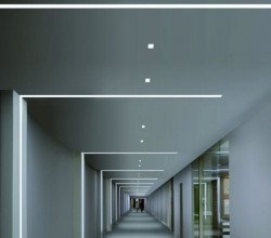 Aluminijum LED profil ugradni 2m Aluminijum LED profil ugradni 2m