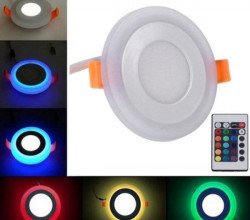 LED RGB + W ugradni panel 3+3W