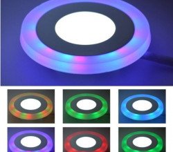 LED RGB + W ugradni panel 3+3W