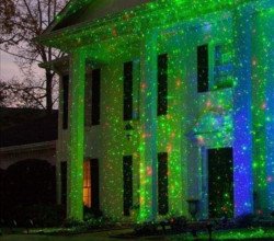 RGB laser zvezdano nebo