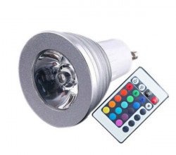 RGB LED sijalica (16 boja) + daljinski