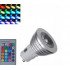 RGB sijalica sa daljinskim upravljačem GU10 3W 