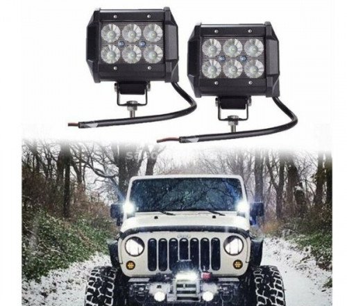 LED bar 18W mini kocka 12/24V LED bar 18W mini kocka 12/24V