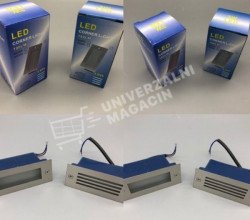 LED lampa vodootporna 1W 3000K 6000K