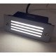 Plava LED podna lampa 1W