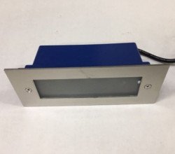 Plava LED podna lampa 3W