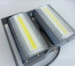LED reflektor 100W COB sivi