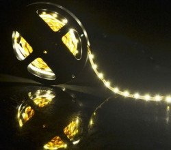 LED silikonska traka ŽUTA 5m