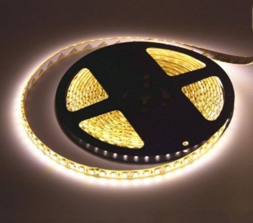 LED silikonska traka ŽUTA 5m
