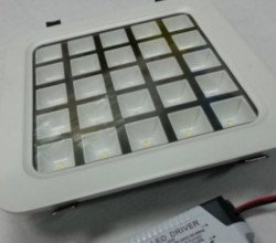 LED panel kockasti 25W