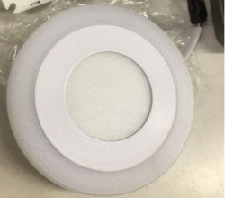 LED panel plavo belo svetlo 6W