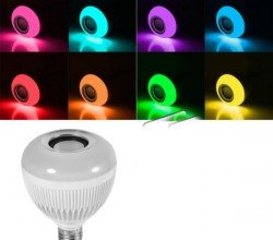 Sijalica RGB bluetooth sa zvučnikom
