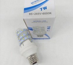 Spiralna LED sijalica 7W E27