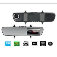 Retrovizor LCD sa prednjom i rikverc kamerom